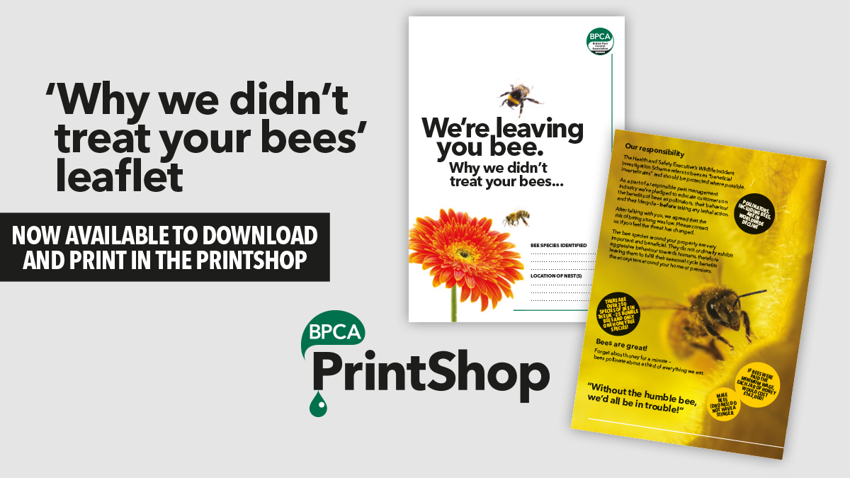 Why we didnt treat your bees leaflet available now